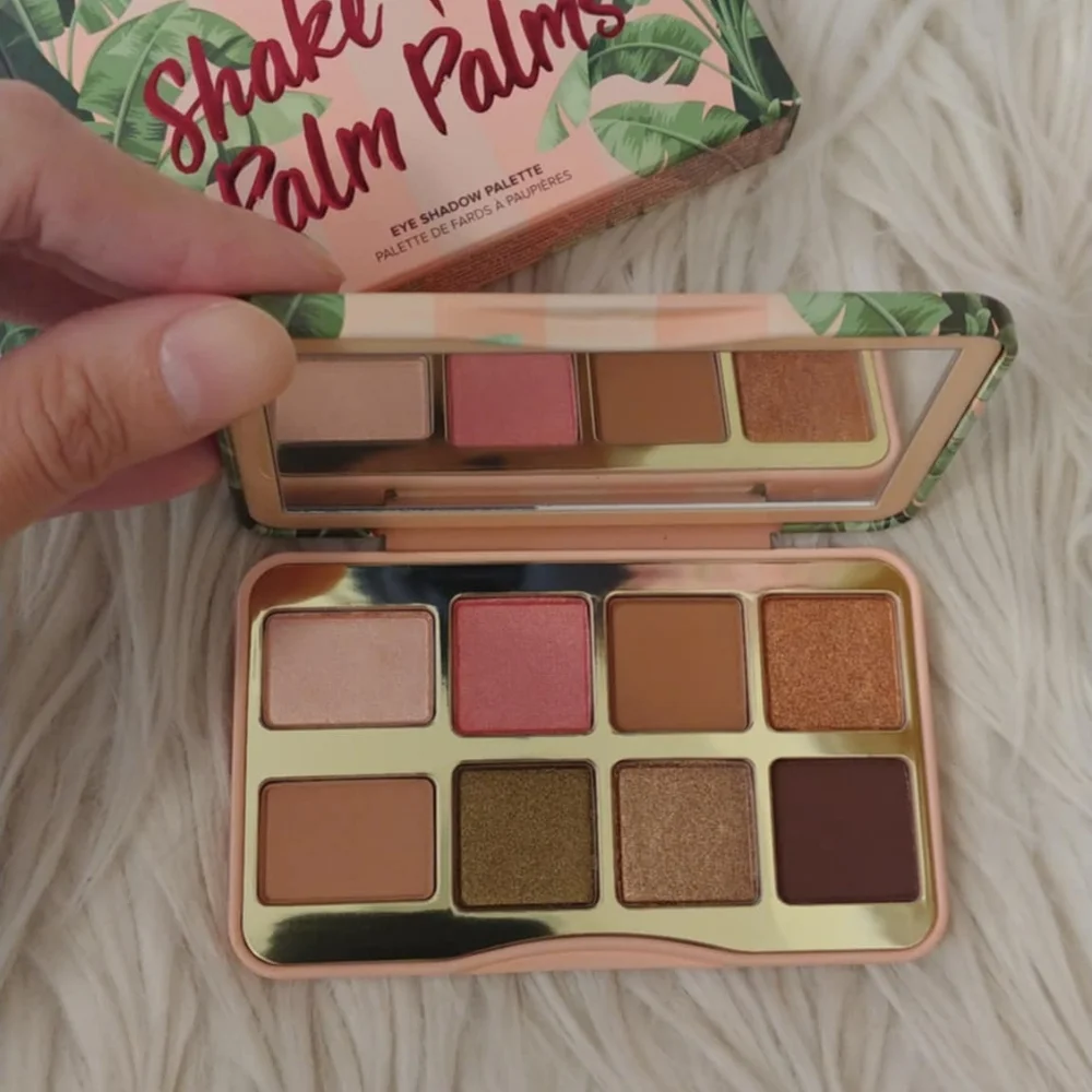 💖FIRM! NWT TOO FACED SHAKE YOUR PALM PALMS MINI EYESHADOW PALETTE (LIMITED EDIT